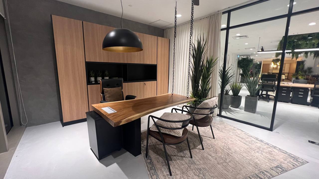 Urban Forest Themed Office